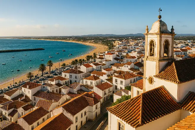 Eastern Algarve Seascape Tour showcasing the stunning coastline, beaches, and scenic views from Vila Real de Santo António to Olhão